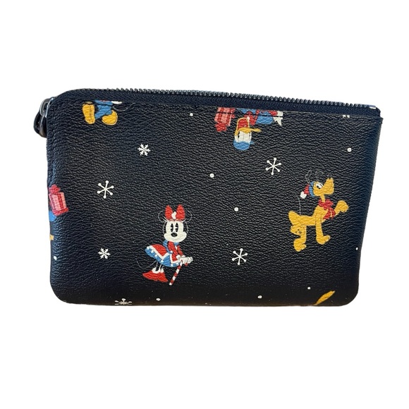 DISNEY COACH CORNER ZIP WRISTLET 
WITH HOLIDAY PRINT - Picture 3 of 7